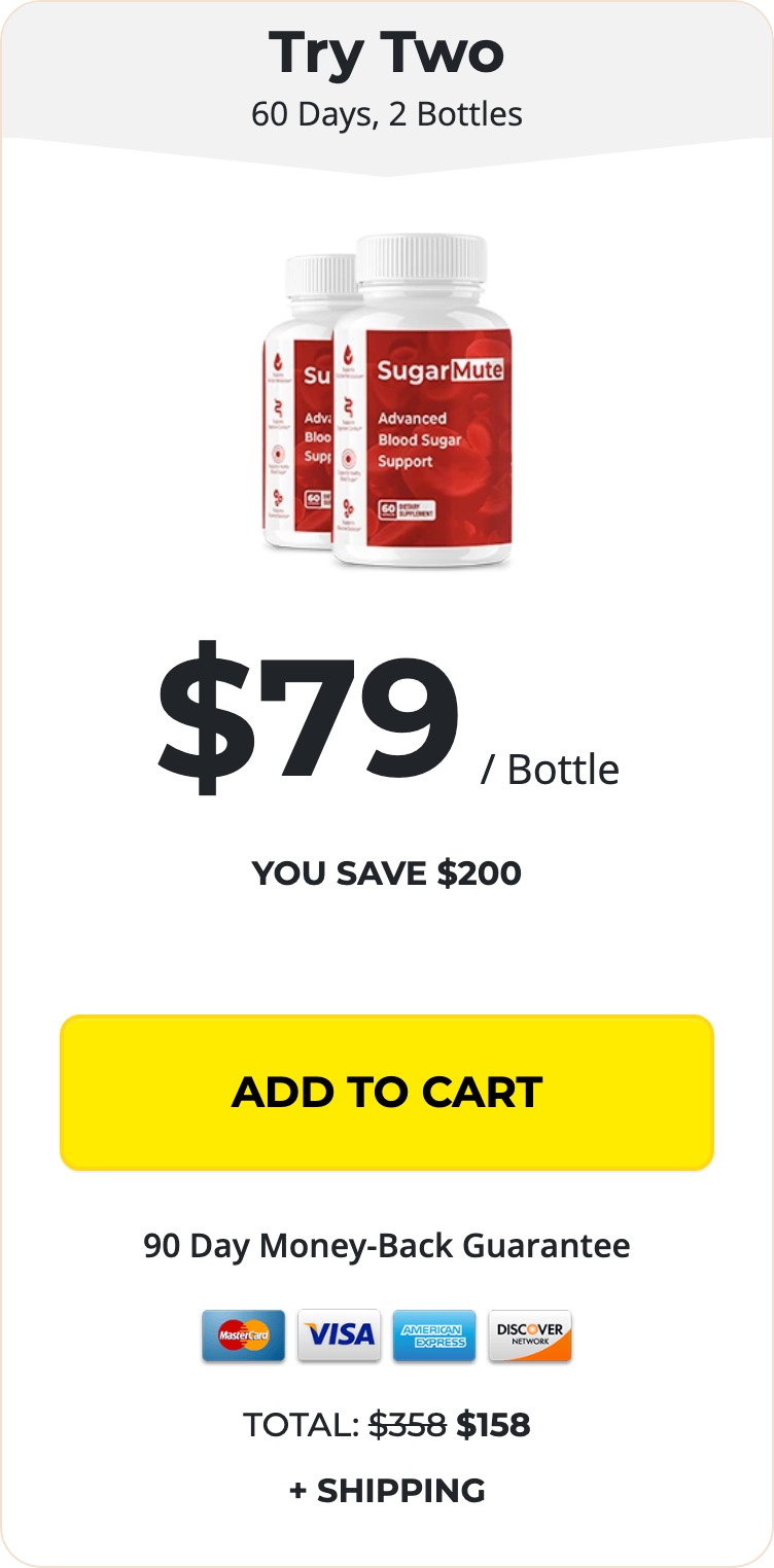 SugarMute 60 day supply